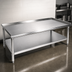 Thumbnail image #3 for John Boos 48 x 24 x 24 Inch Stainless Steel Equipment Stand with Adjustable Undershelf