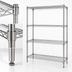 Thumbnail image #3 for Quantum WR54-1248S 304 Stainless Steel Wire Shelving Starter Kit — 48