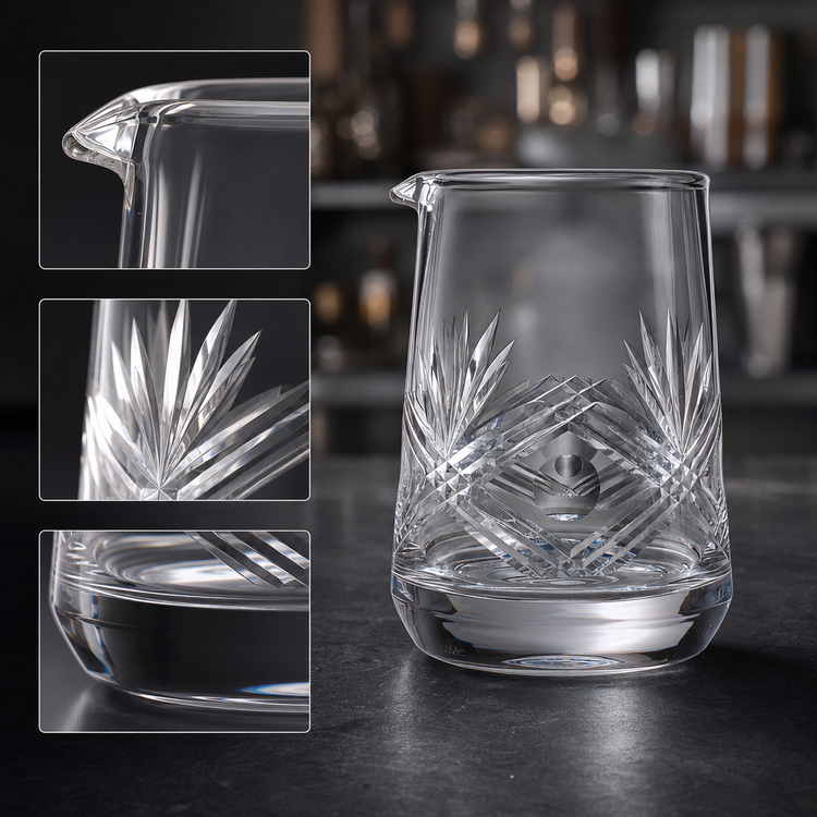 Product image #3 for Barfly 25 oz Fully Tempered Mixing Glass with Pouring Spout and Weighted Base