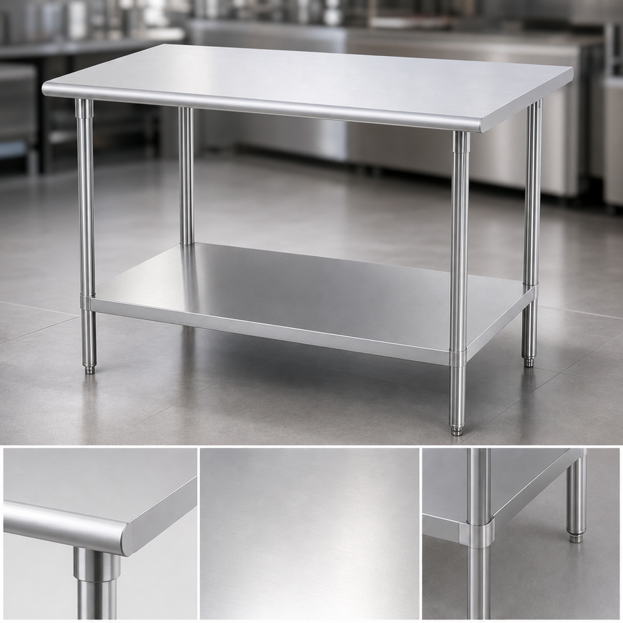 Reinforced Stainless Steel Top