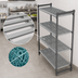 Thumbnail image #3 for Cambro Camshelving Basics Plus 4-Shelf Stationary Starter Unit, 54