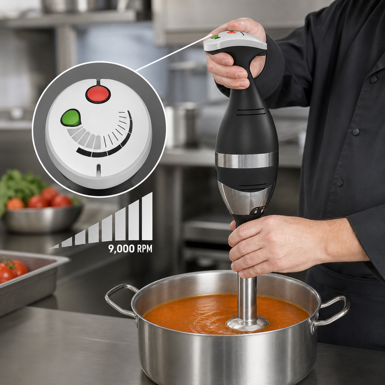Product image #3 for Dito Sama Portable Immersion Blender with Variable Speed and 18-Inch Tube