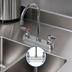 Thumbnail image #3 for T&S Brass B-1120-5X-V22CR Deck-Mount Workboard Mixing Faucet, 8