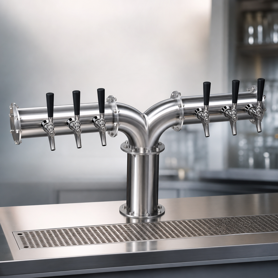 Six-Faucet Capacity