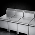 Thumbnail image #3 for Garland Cuisine Series 12-Inch Stainless Steel Modular Spreader Top for Refrigerated Base