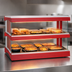 Thumbnail image #3 for Hatco Glo-Ray Designer Horizontal Countertop Hot Food Display Warmer, 39-Inch, Dual Shelf