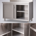 Thumbnail image #3 for BK Resources 36 x 24-Inch 18-Gauge Stainless Steel Optional Removable Shelf for Cabinet Base Chef Tables