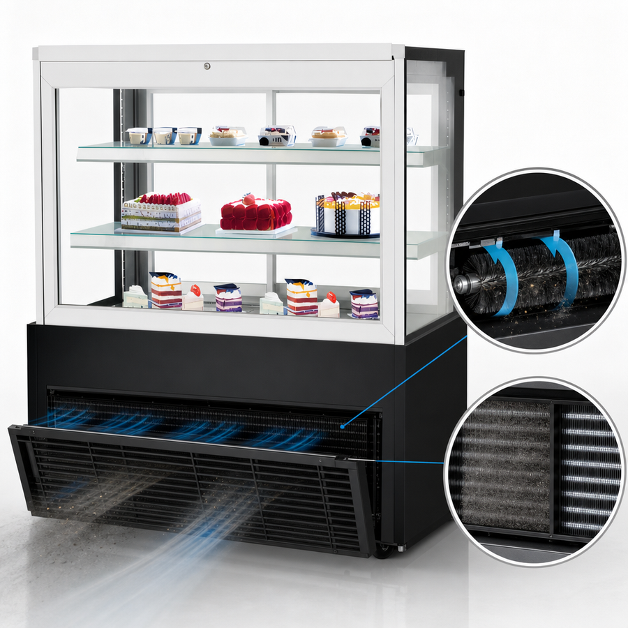Self-Cleaning Condenser