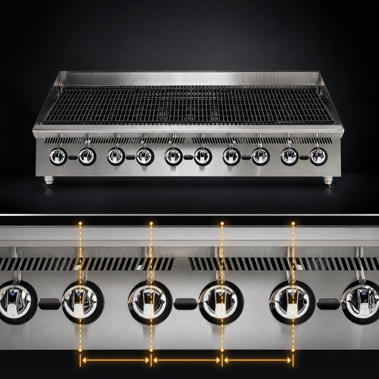 Product image #3 for Ultra-Max 60-Inch Gas Radiant Charbroiler