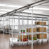Thumbnail image #3 for Master Trak Overhead Track Mobile Unit Kit for 24-Inch Deep Shelves, 86-Inch Posts