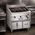 Thumbnail image #3 for Bistro 36-Inch Gas Restaurant Range with Chitwood Charbroiler and Cabinet Base