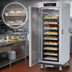 Thumbnail image #3 for Metro C5 9 Series Full-Height Pass-Thru Controlled Humidity Heated Holding and Proofing Cabinet, 18 Full-Size Pan Capacity, Stainless Steel, 120V