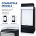 Thumbnail image #3 for Turbo Air Hard Plastic Security Cover for TOM-60EB-N and TOM-60ES-N Tabletop Merchandisers