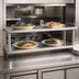 Thumbnail image #3 for Eagle 72-Inch x 18-Inch Stainless Steel Pass-Thru Shelf With Overshelf