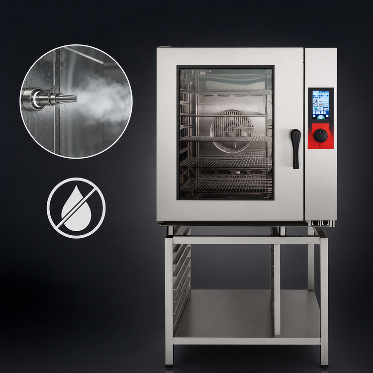 Product image #3 for Vulcan TCM Series Touch Combi Multi 10-Level Full-Size Electric Boilerless Combi Oven