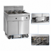 Thumbnail image #3 for Imperial Electric 3-Battery Floor Fryer with Built-In Space Saver Filter System, 75 lb. Tanks, Tilt-Up Elements