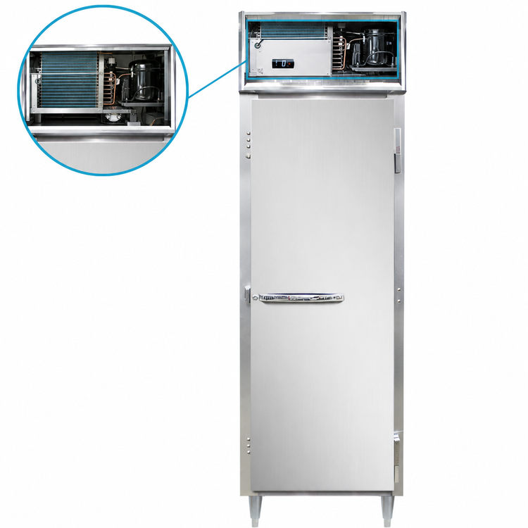 Product image #3 for Continental Refrigerator D1FN Designer Line One-Section Standard Depth 21.0 cu. ft. Reach-In Freezer with Stainless Steel Front