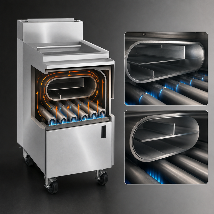 Product image #3 for Imperial IPC-18 16-Gallon Tube-Fired Gas Pasta Cooker