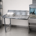 Thumbnail image #3 for Advance Tabco Clean-Side Straight Dish Table, Right-to-Left, 83 x 30 Inches, 10-1/2 Inch Backsplash