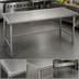 Thumbnail image #3 for Eagle Spec-Master Marine Series Stainless Steel Work Table, 120 in. x 36 in., Open Base