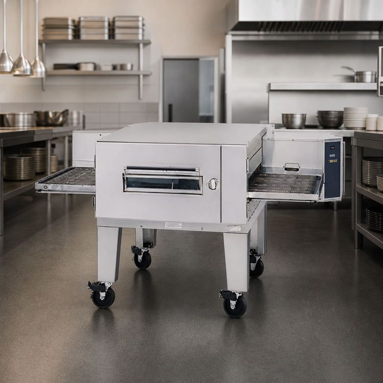 Product image #3 for Lincoln Impinger Low Profile Single-Deck Electric Conveyor Pizza Oven, 80-Inch Wide