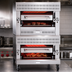 Thumbnail image #4 for Vulcan V Series VIB2 Double Deck Range-Match Gas Upright Broiler, Infrared Over Ceramic, 200,000 BTU