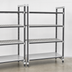 Thumbnail image #3 for Cambro Camshelving Elements XTRA 4-Tier Stationary Add-On Polymer Shelving Unit, 24