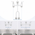 Thumbnail image #3 for T&S Brass B-0655-BSTR 8-Inch Wall Mount Service Sink Faucet with Vacuum Breaker, Built-In Stops, Rough Chrome Finish