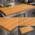 Thumbnail image #3 for John Boos Appalachian Red Oak Edge Grain Kitchen Countertop, 72 x 25 x 1-1/2 Inch, Penetrating Oil Finish