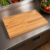 Thumbnail image #3 for John Boos Appalachian Red Oak Blended Rails Edge Grain Kitchen Countertop, 30 x 25 x 1-1/2 Inches