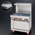 Thumbnail image #3 for American Range 36-Inch Gas Restaurant Range with 36-Inch Griddle and Standard Oven