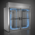 Thumbnail image #3 for Baxter PW3S Triple-Wide Roll-In Proofer Cabinet, 60.5-Inch Deep, 2-Door, Electric, Stainless Steel, Floor Model