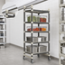 Thumbnail image #3 for Camshelving Elements XTRA Series 5-Tier High Density Top Rail Mobile Starter Unit, 24 x 54 x 80 Inches