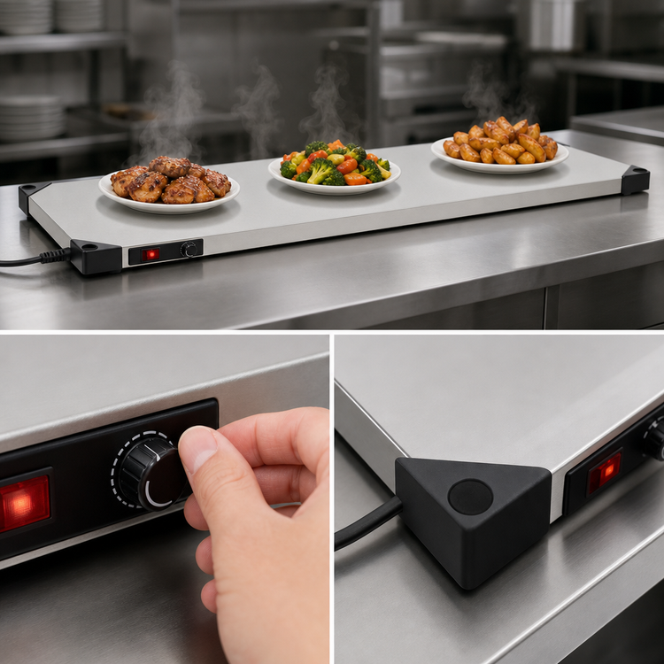Product image #4 for Metro Super Erecta Hot 48-Inch Countertop Heated Warming Shelf