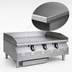 Thumbnail image #3 for RedHots Chef's Line 36-Inch Countertop Natural Gas Griddle with 3/4-Inch Smooth Polished Steel Plate, 94,000 BTU