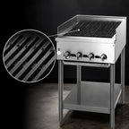 Thumbnail image #3 for Jade Range (Middleby) Supreme JB-36-F 36" Radiant Gas Charbroiler, Floor Model, Cast Iron Grates, 6 Burners