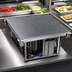 Thumbnail image #3 for Hatco Simulated Stone Built-In Flush-Top Cold Shelf, 24 Inch Wide, Self-Contained Refrigeration