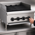 Thumbnail image #3 for Wells HDCB-2430G 24-Inch Countertop Natural Gas Charbroiler with Manual Controls, 80,000 BTU