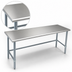 Thumbnail image #3 for Eagle Group Budget Series 120-Inch x 24-Inch Stainless Steel Work Table with Galvanized Tubular Base