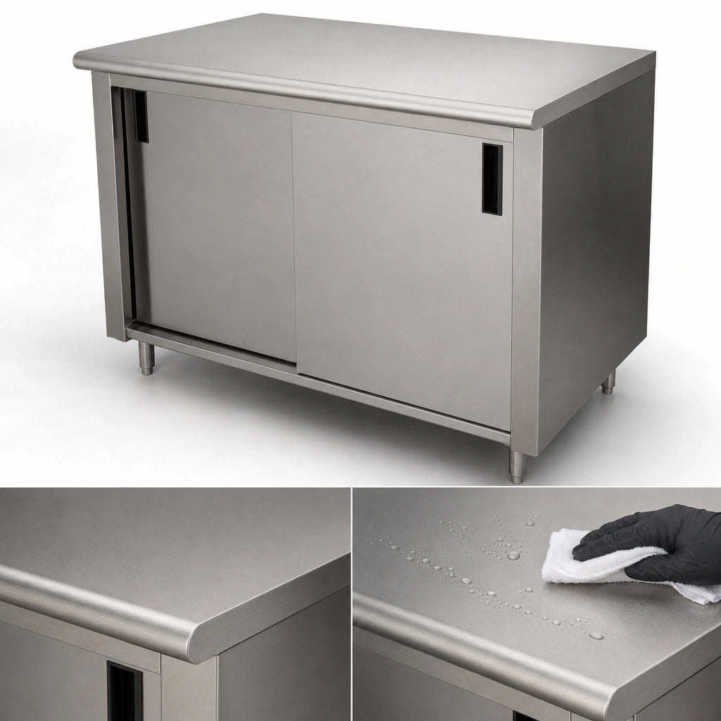 14 Gauge 304 Stainless Steel Top