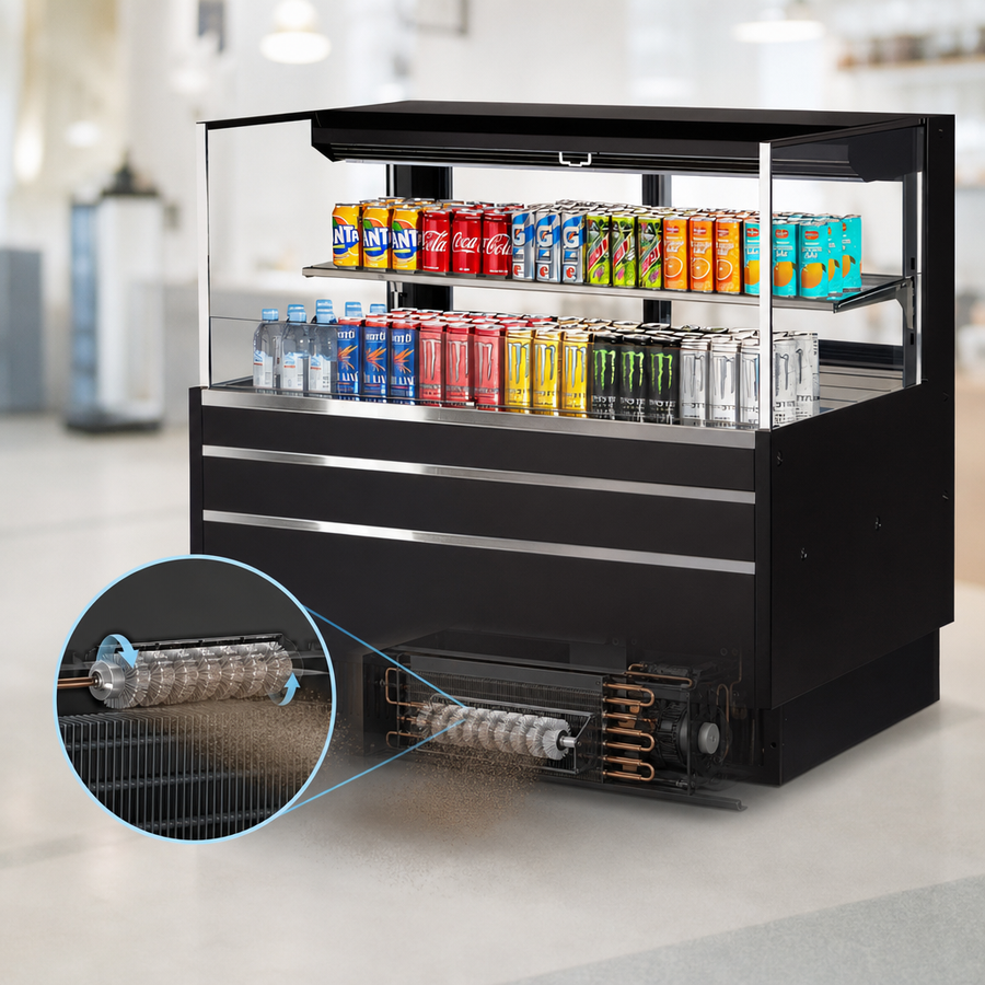 Self-Cleaning Condenser
