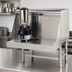 Thumbnail image #3 for Advance Tabco Prestige Signature Series 24-Inch x 10-Inch Stainless Steel Blender Shelf with 15A-120V Duplex Outlet