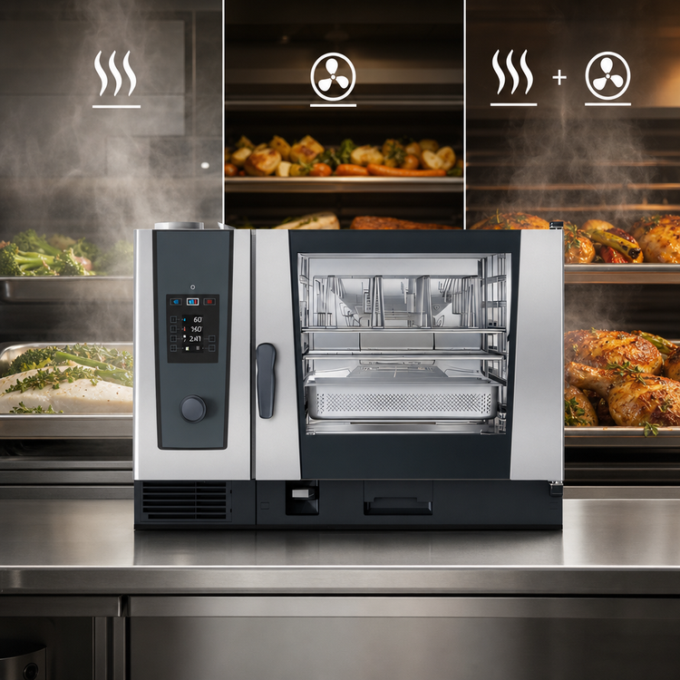 Product image #3 for RATIONAL iCombi Classic 6-Full Size Electric Countertop Combi Oven