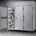 Thumbnail image #3 for Beverage-Air Horizon Series Three-Section Reach-In Freezer with Half Solid Doors, 69.1 Cu. Ft., Top-Mounted Self-Contained Refrigeration