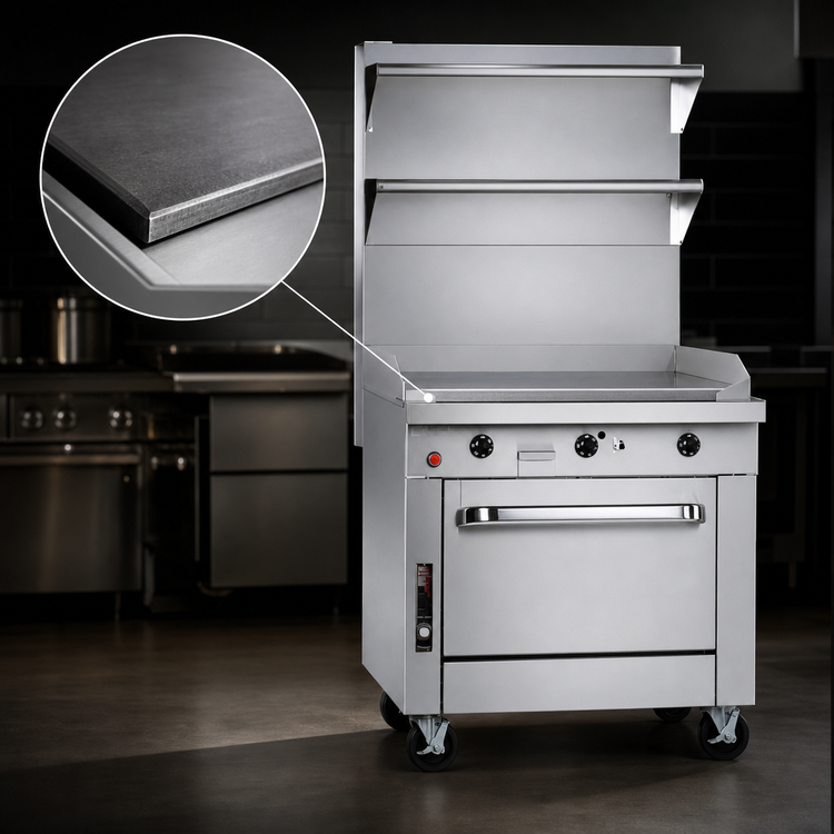 Product image #3 for Southbend Platinum 32-Inch Heavy Duty Gas Modular Griddle Range