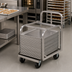 Thumbnail image #3 for Winco Mobile Sheet Pan Truck, Single-Stack, 54 Full-Size or 108 Half-Size Pan Capacity