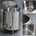 Thumbnail image #3 for Legion LTI-60 60-Gallon Insulated Direct Steam Kettle, 2/3 Jacketed, Stationary Leg-Mounted