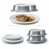 Thumbnail image #3 for Vollrath PLC-11 Round Custom Stainless Steel Plate Cover for 11-1/16