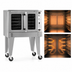 Thumbnail image #3 for Southbend Platinum Series Full-Size Single Deck Electric Convection Oven, 11 kW, Standard Depth, Standard Controls, Independent Doors