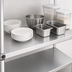 Thumbnail image #3 for New Age Adjustable Solid Aluminum Shelf with Marine Edge, 18 x 42 Inches
